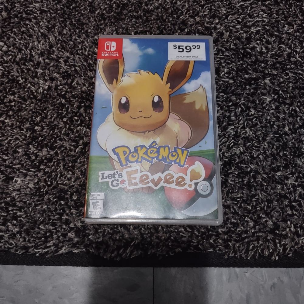 Replacement Case Only-- Let's Go Eevee!
